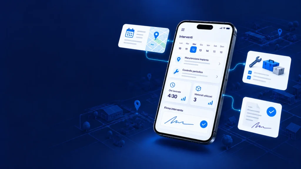 App gestione interventi